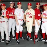 baseball team wearing baseball uniforms